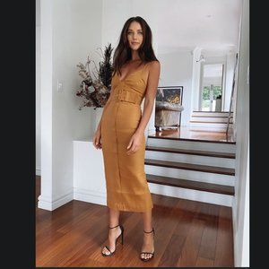 Shona Joy Eames midi cocktail brunch dress